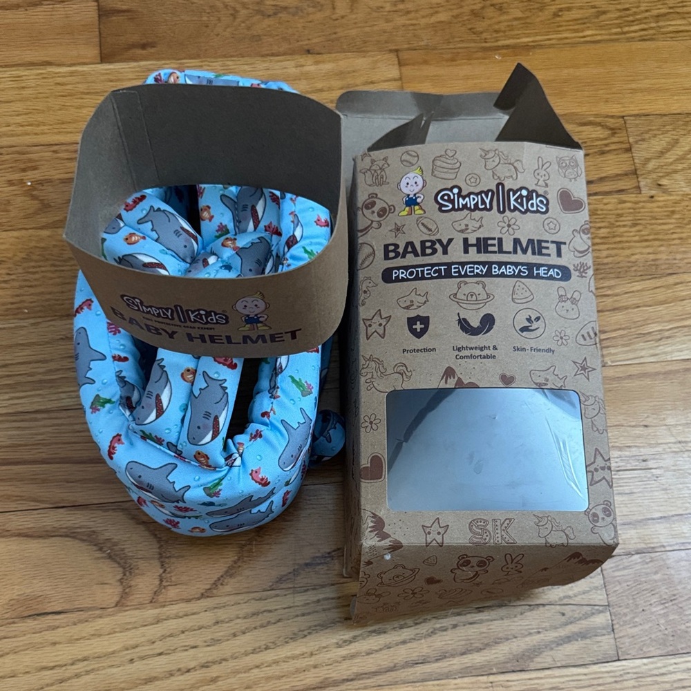 Blue Baby Helmet
